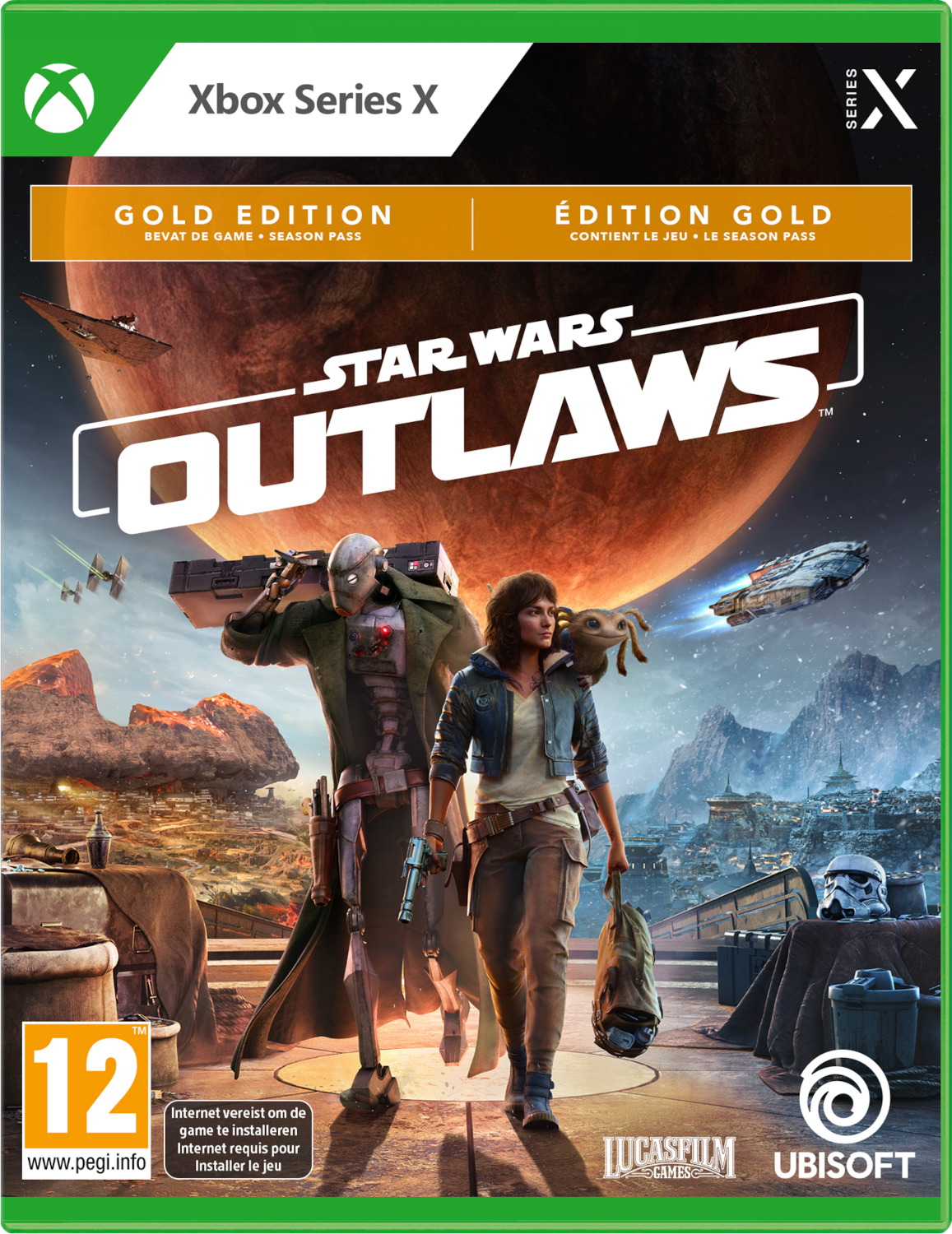 Star Wars Outlaws - Gold Edition FR/NL Xbox Series X