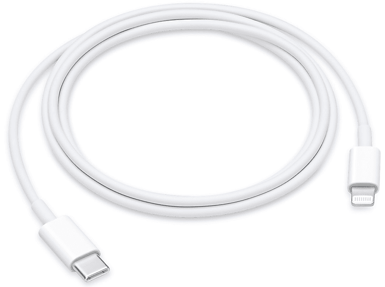Zdjęcia - Kabel Apple Przewód  USB-C na Lightning 1m MUQ93ZM/A Biały 