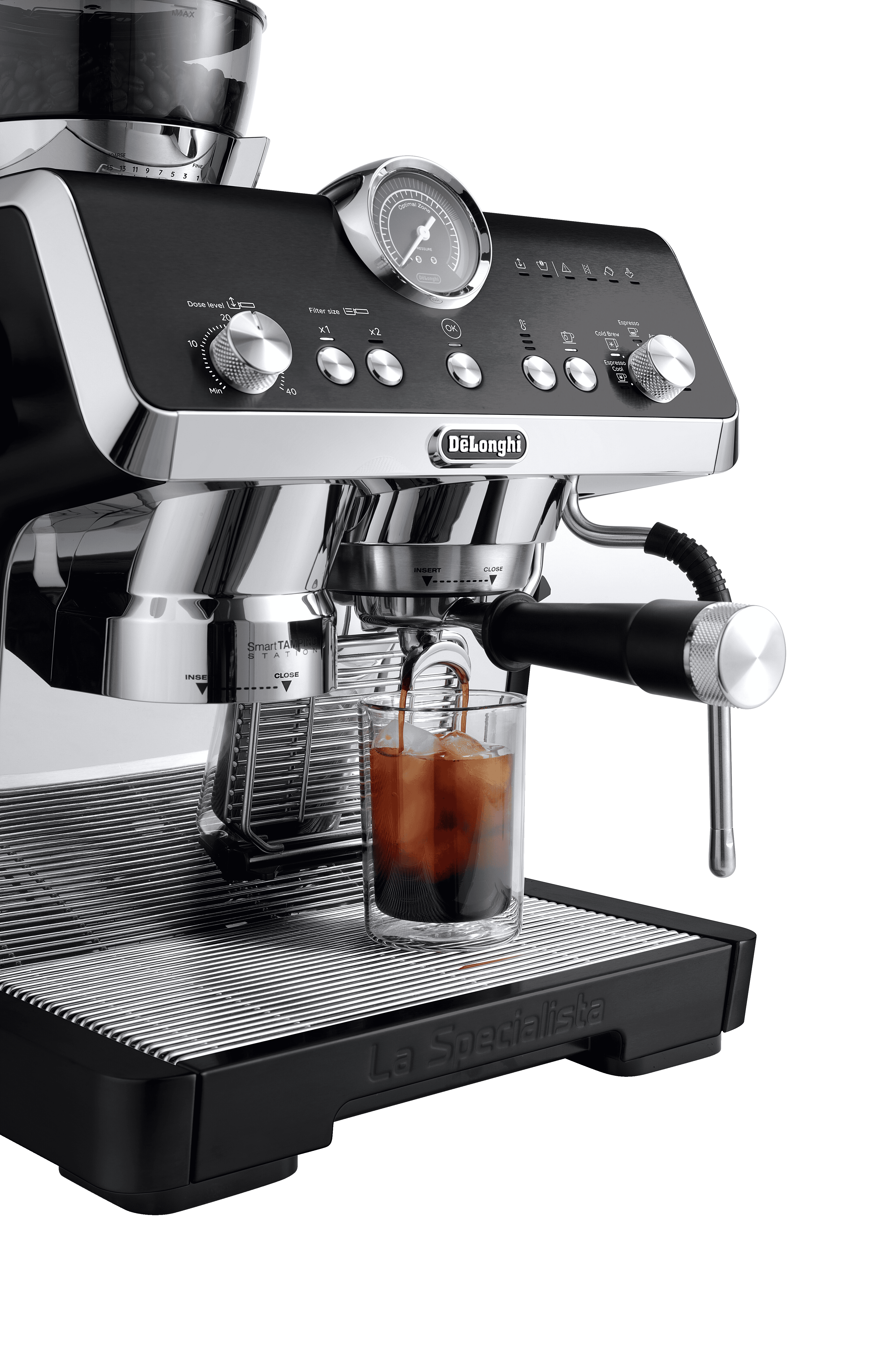 Thumbnail - DELONGHI La Specialista Opera Cold Brew EC9555.BK Espressomaschine Schwarz