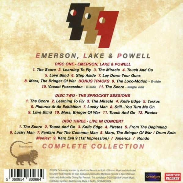 CD-Cover mit Titelliste und Bandlogo.