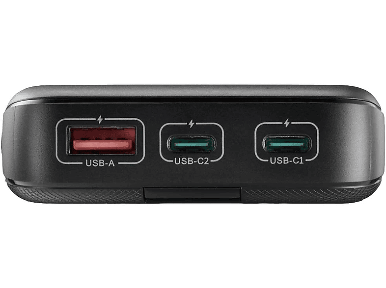 Hama 201718 PowerPack 10 10000mAh 20W Antracyt – zdjęcie 3