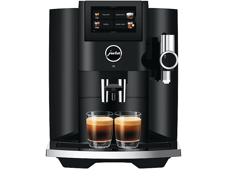 JURA S8 (EB) Kaffeevollautomat Piano Black