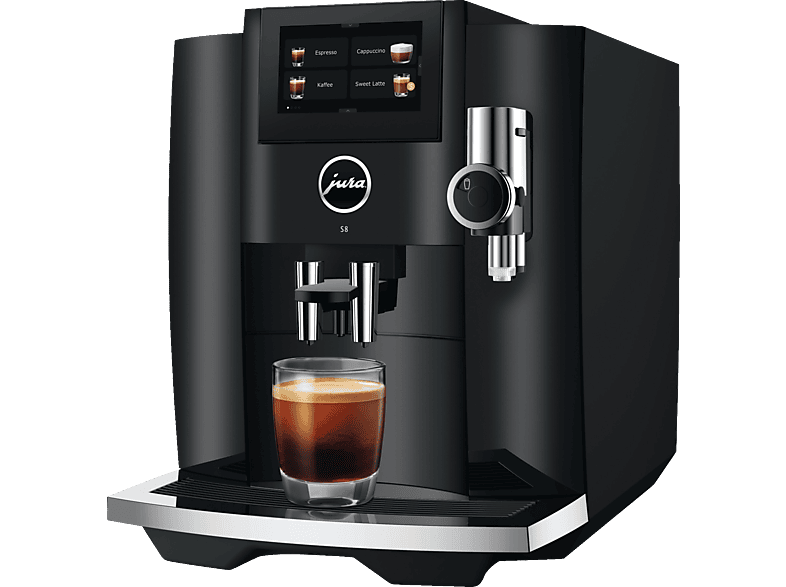 JURA S8 (EB) Kaffeevollautomat Piano Black