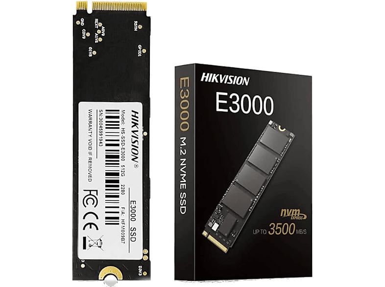 HIKVISION E3000 NVMe 512 GB Dahili SSD