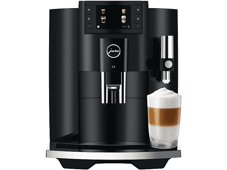 JURA E8 (EC) Kaffeevollautomat Piano Black