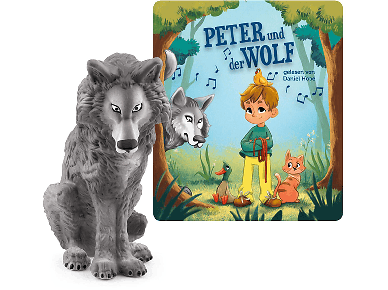 TONIES Tonies Figur Peter und der Wolf Tonies Hörfigur Kunststoff
