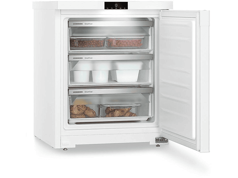 Liebherr Fe 1003 Pure, SmartFrost Gefrierschrank (E, 680 mm hoch, Weiß) — Foto 2 von 3