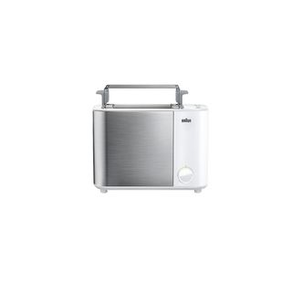 BRAUN ID Collection HT 5010 WH Toaster Weiß (1000 Watt, Schlitze: 2)