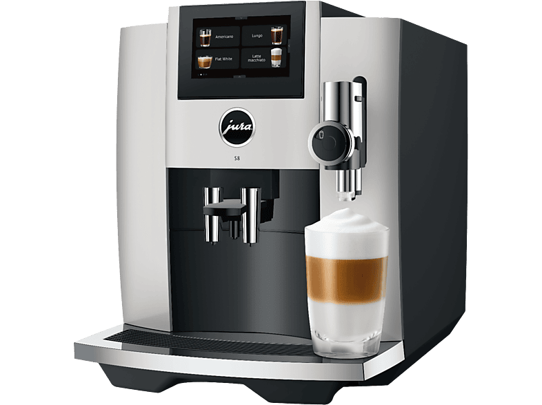 JURA S8 (EB) Volautomatische espressomachine Platina kopen? | MediaMarkt