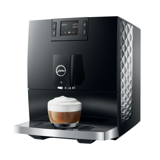 C8 Piano Black Coffee Machine