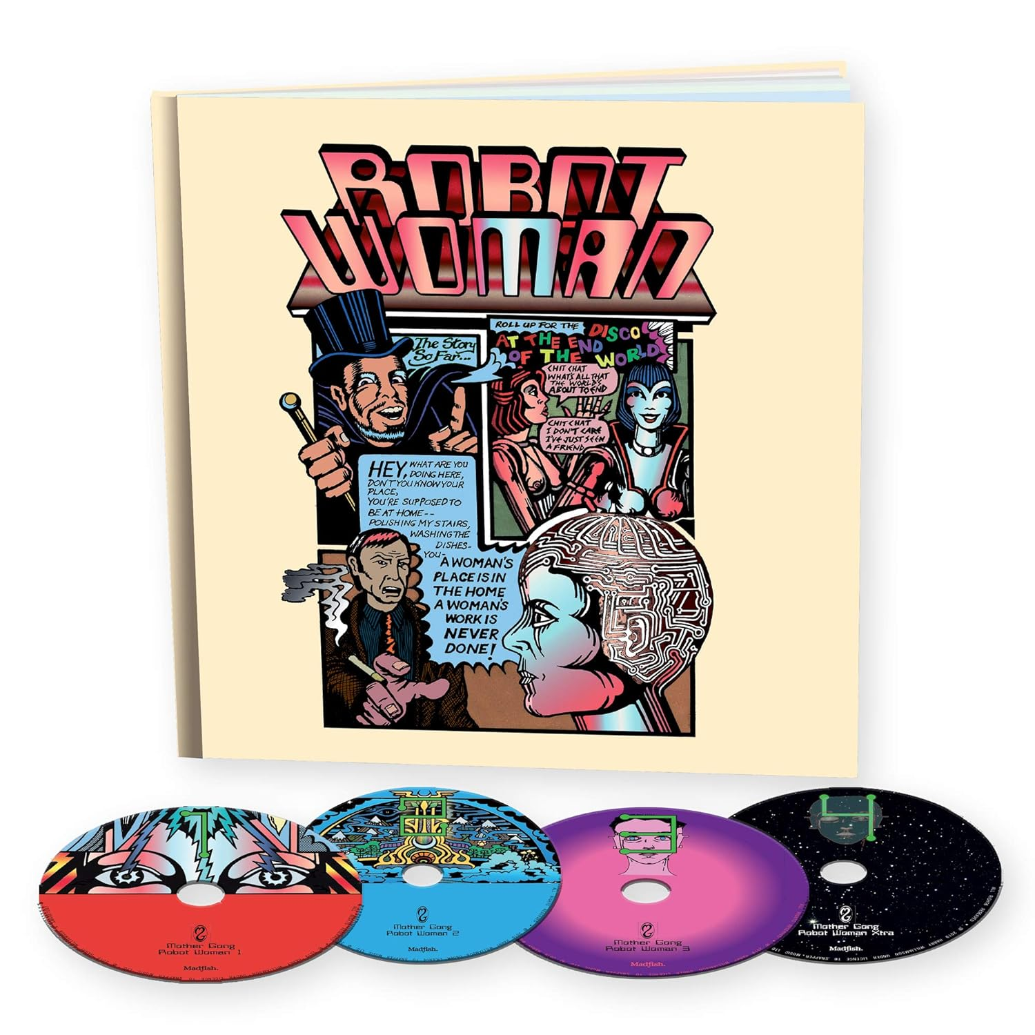 Mother Gong - Robot Women (Earbook Edition) (CD)