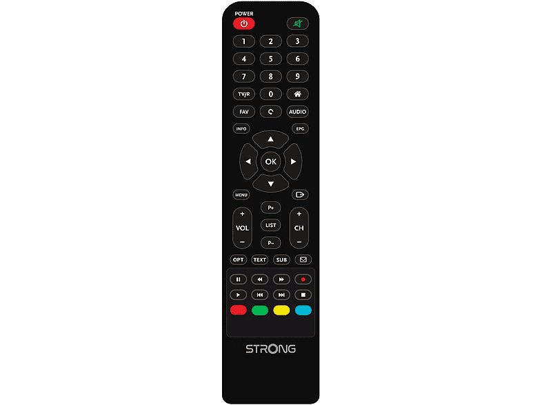 Thumbnail - STRONG SRT 7815 HD Receiver (HDTV, HD+ Karte inklusive, DVB-S2, Schwarz)