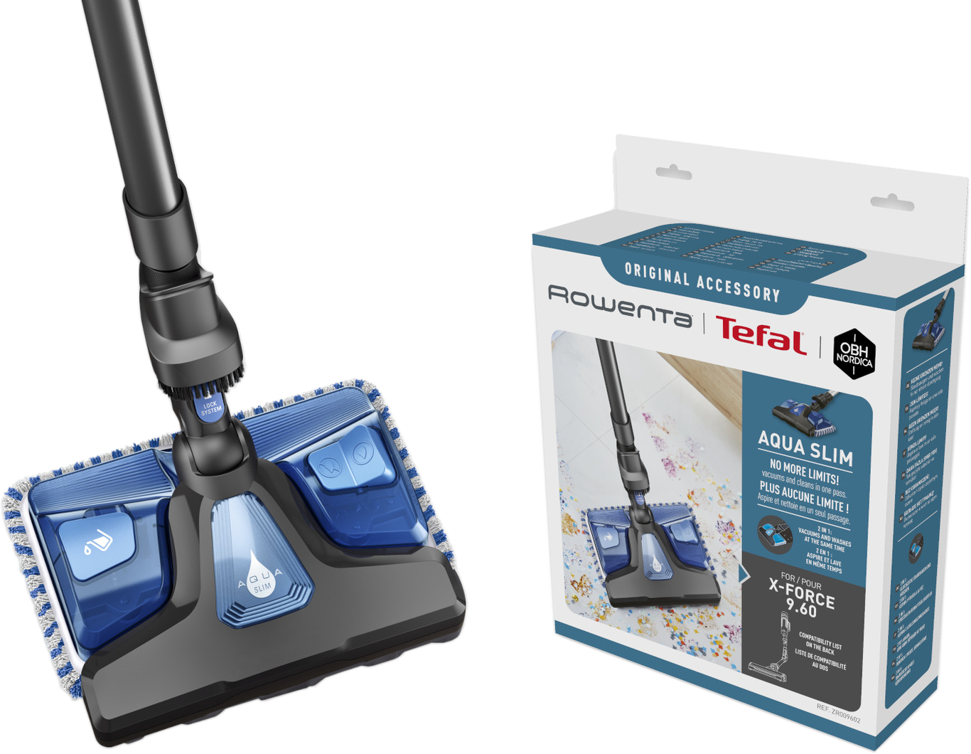 ROWENTA ZR009602 Aqua Slim porszívókefe kézi porszívó kiegészítő