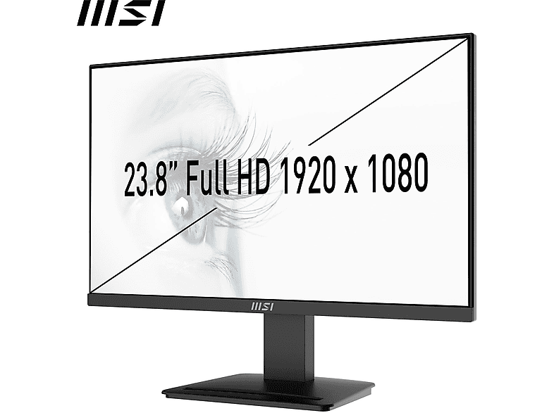 MSI PRO MP2412DE 23,8 Zoll Full-HD Monitor 4 ms Reaktionszeit 100 Hz