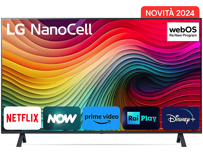 LG NanoCell 43Nano82T6B TV Led, 43", UHD 4K
