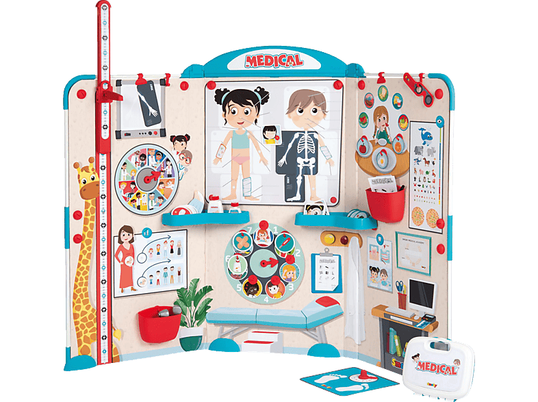 SMOBY Kinderarztpraxis Spielzeugkinderarztpraxis Mehrfarbig