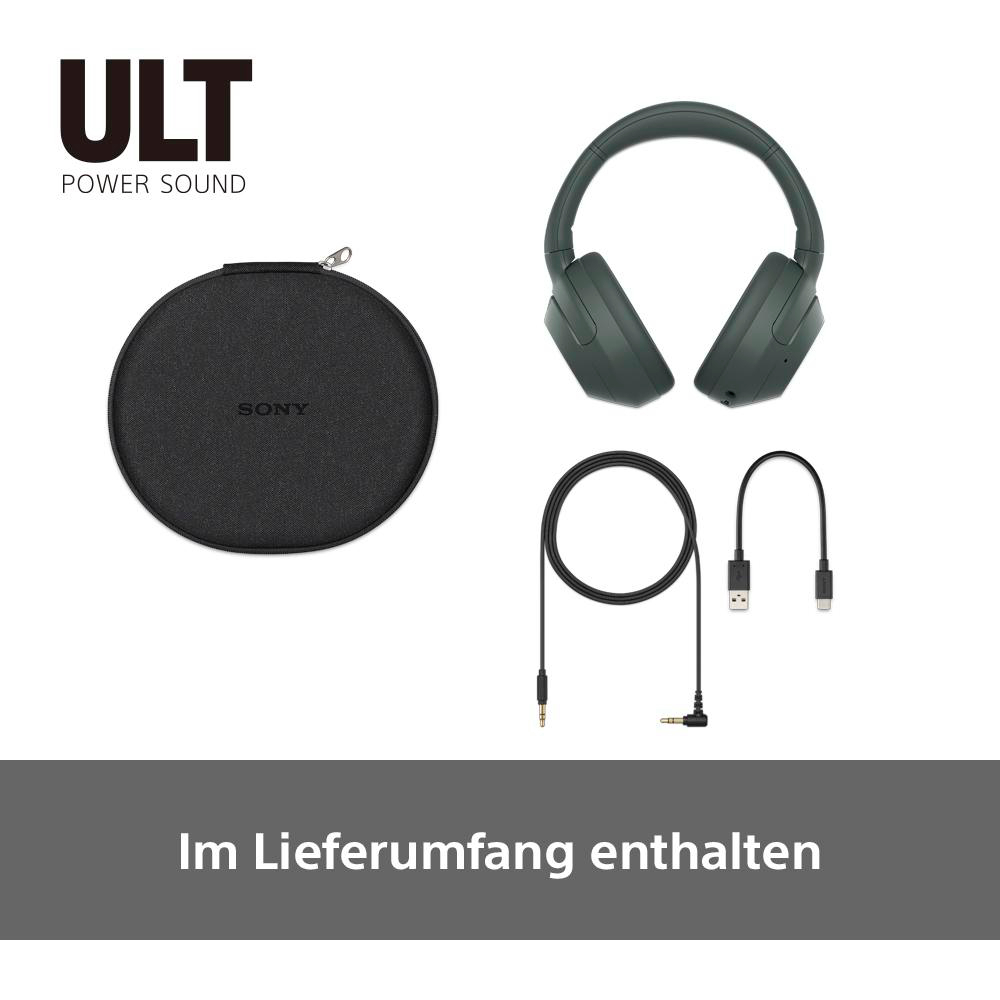 Sony Kopfhörer, Etui und Zubehör, mit Text.