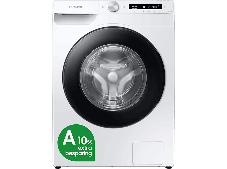 Samsung Wasmachine Voorlader Ecobubble A-10%* (ww90t504aawcs2)