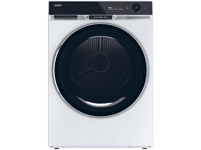 Haier Hd90-A3Q397U1-S Asciugatrice, 9 Kg, 59,7 Cm, Classe A+++