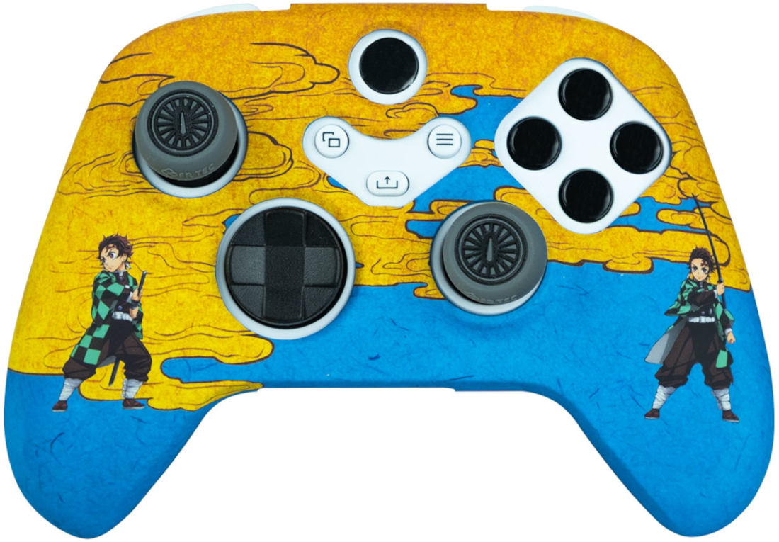 FR-TEC Demon Slayer - Tanjiro kemény tok + hüvelykujj csúszásgátló Xbox Series X/S kontrollerhez