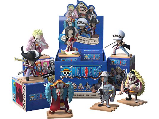 MIGHTY JAXX Freeny's Hidden Dissectibles: One Piece (S4) - Warlords Edition - Blindbox pour figurines de collection (Multicolore)