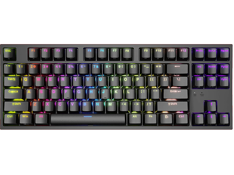 Фото - Клавіатура Genesis Klawiatura przewodowa  Thor 404 TKL Gateron Czarny 