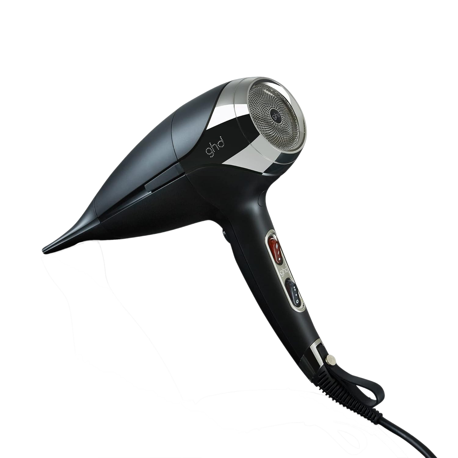 Secador ghd Helios, 2200 W, Velocidades, Caudal a 120 km/h, Negro