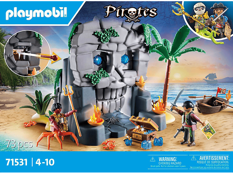 Playmobil 71531 Totenkopfinsel (4-10 Jahren); Spielset