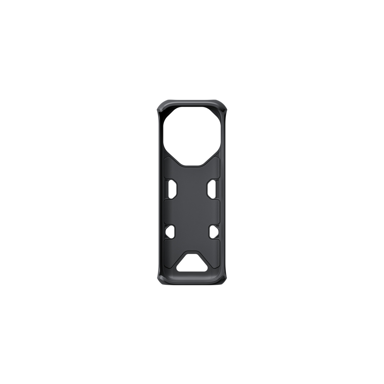 Coque de téléphone noire.