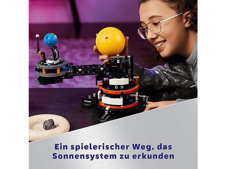 Thumbnail - LEGO Technic 42179 Sonne Erde Mond Modell Bausatz, Mehrfarbig