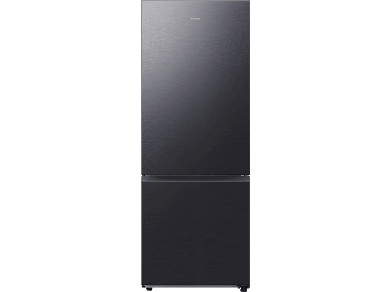 SAMSUNG RB53DG706AB1EF Kühlgefrierkombination (A, 538 l, 2030 mm hoch, Premium Black Steel)