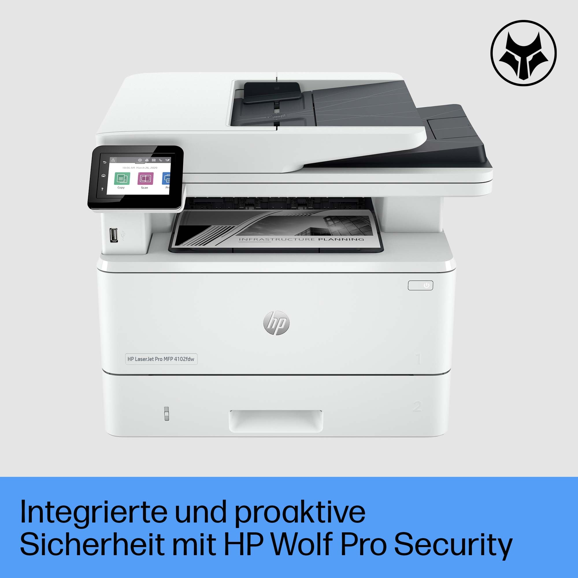 HP "2Z624F#BAZ" Laser Stampante multifunzione WLAN Connettibile alla rete