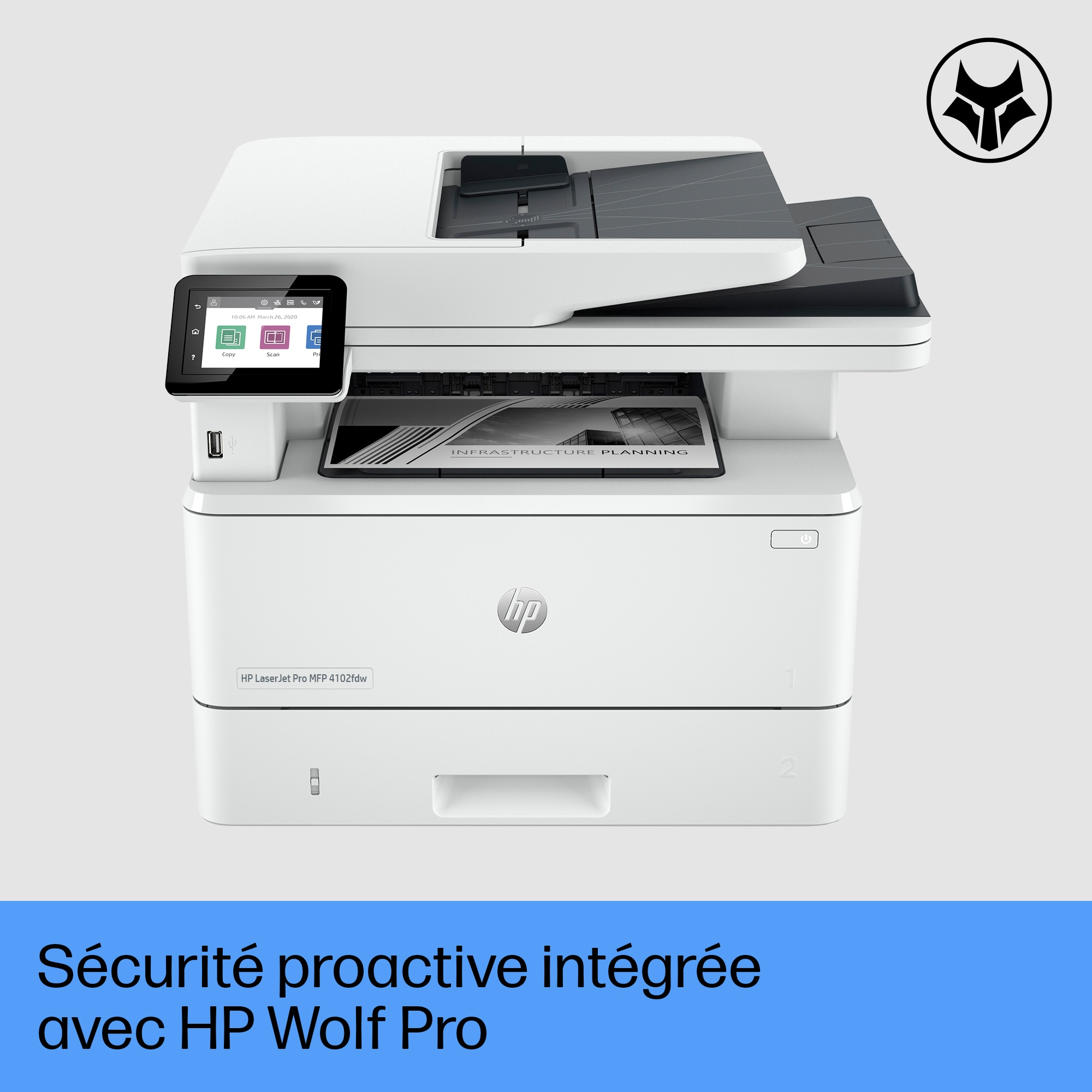 HP "2Z624F#BAZ" Laser Stampante multifunzione WLAN Connettibile alla rete