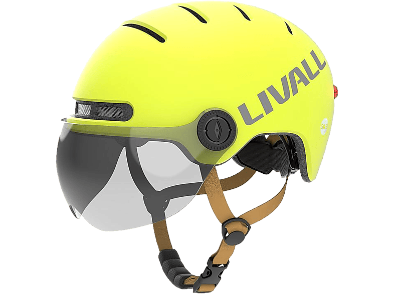 LIVALL L23 (M) - Helm mit Visier (Gelb)