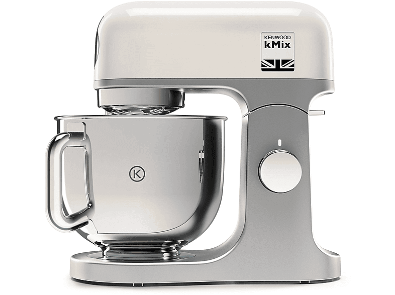 Kenwood Kmx750.Acr Impastatrice Planetaria, 1000 W, capacità ciotola 5 l, Crema/acciaio