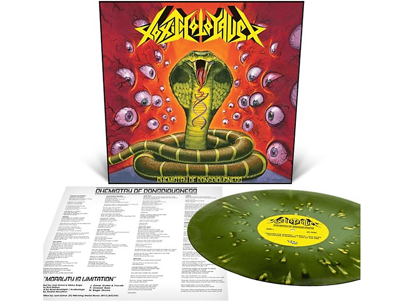 Toxic Holocaust Chemistry Of Consciousness Mailorder Green With