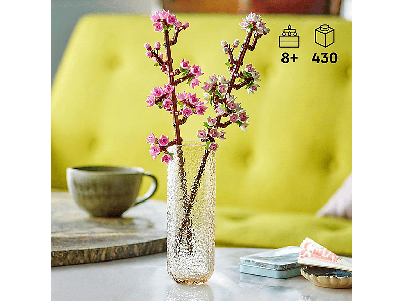 LEGO Botanicals 40725 Kirschblüten Bausatz, Mehrfarbig