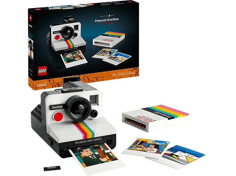 Lego Ideas 21345 Polaroid OneStep SX-70 Sofortbildkamera Bausatz
