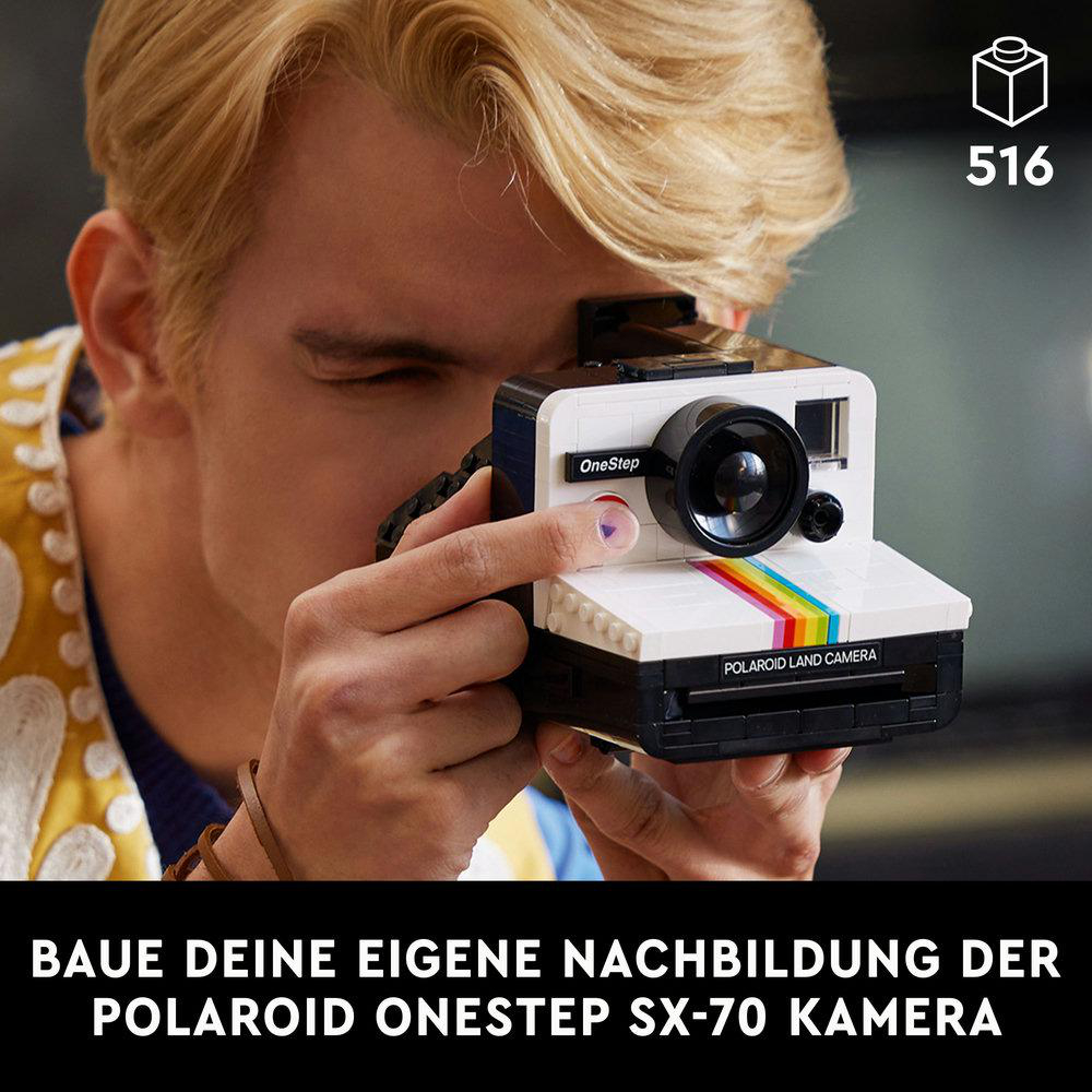 Ein Fernsehbildschirm, der ein farbenfrohes, abstraktes Bild zeigt.