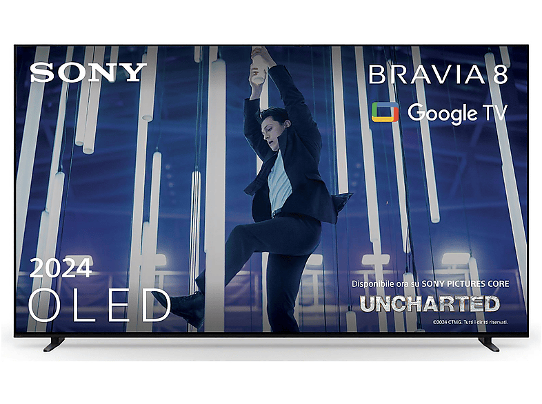 Sony Bravia 8 Xr83 TV Oled, 55", Oled 4K
