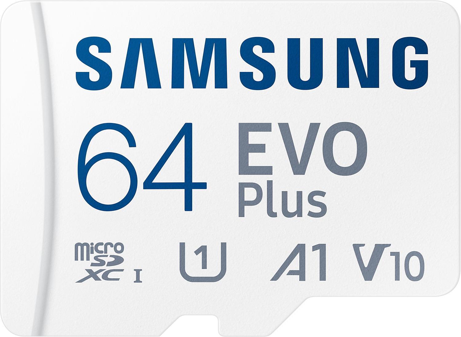 SAMSUNG EVO Plus microSD memóriakártya, 160/120 MB/s, 64 GB (MB-MC64SA/EU)