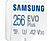 SAMSUNG EVO Plus microSD memóriakártya, 160/120 MB/s, 256 GB (MB-MC256SA/EU)