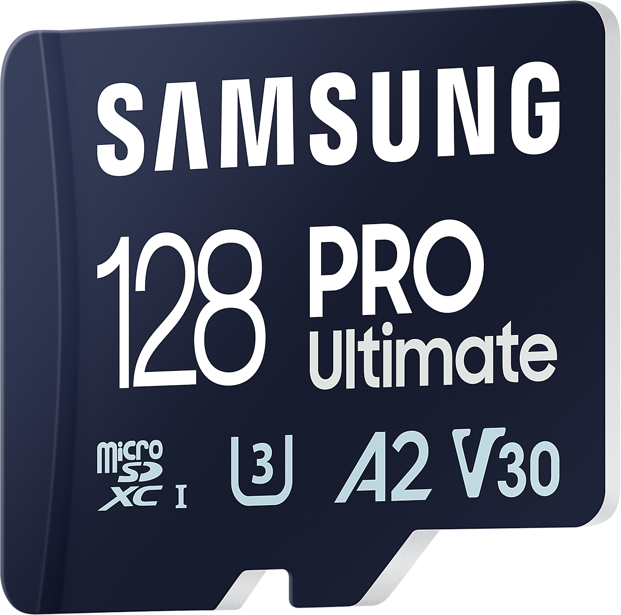 Samsung 128 PRO Ultimate microSD kártya.