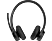 ISY Office headset vezeték nélküli fejhallgató mikrofonnal, bluetooth, ENC, fekete (IHS-8100)