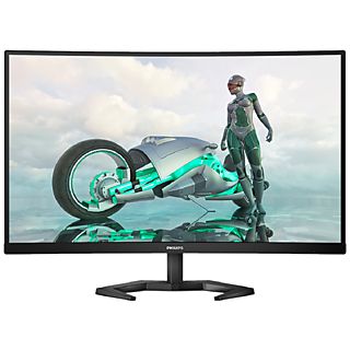 Monitor gaming - Philips 27M1C3200VL, 27 ", Curva, Full-HD, 1 ms, 165 Hz, HDMI, HDCP, Salida de audio, Negro