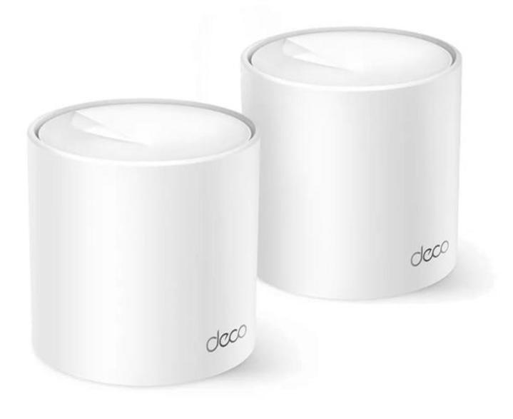 TP-LINK Deco X10 Wi-Fi-system för hemmabruk (2 enheter)