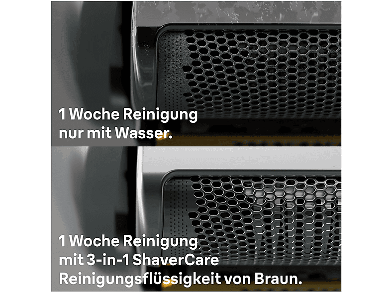 BRAUN 3-in-1 ShaverCare Reinigungskartuschen für Reinigungsstationen 2er Pack Rasierer-Zubehör
