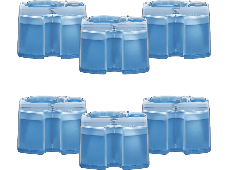 BRAUN 3-in-1 ShaverCare Reinigungskartuschen für Reinigungsstationen 6er Pack Rasierer-Zubehör