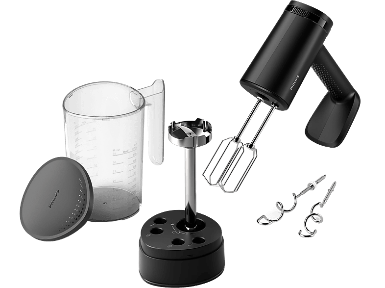 PHILIPS HR3781/10 - Handmixer (Schwarz)