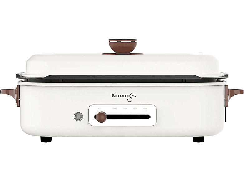 Kuvings Multigrill Ceramic Plus Kremowy – zdjęcie 2